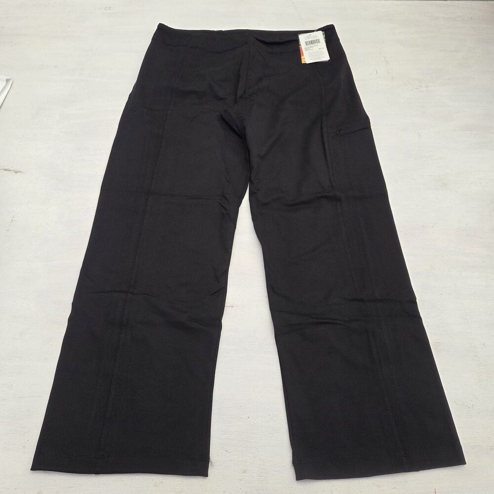 Stonewear Designs Women Black Active Pants XL Petite EUC